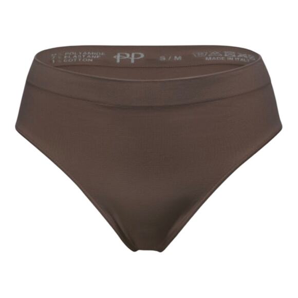 Pretty Polly NIP Eco Wear Sustainable Seamfree Basic Briefs Panty Cinnamon SM - Picture 2 of 14